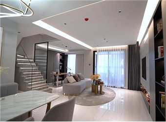 蓮花萬盛鳳凰城優(yōu)雅輕奢·122㎡復(fù)式