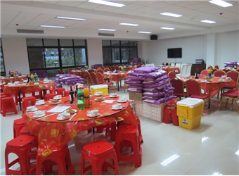 博餅現(xiàn)場準備